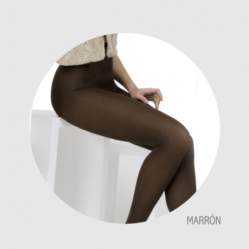 Panty de mujer Opaco Térmico Super grueso .300 Den.DORIAN ALABASTRO