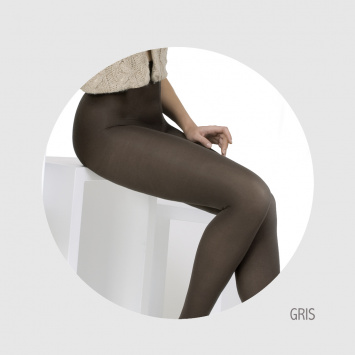 Panty de mujer Opaco Térmico Super grueso .300 Den.DORIAN ALABASTRO