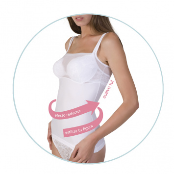 Camiseta de tirantes, efecto reductor.DORIAN MARGOT