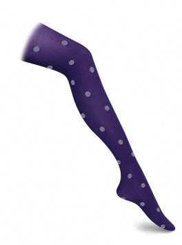 Panty estampado de lunares .DORIAN TRUFA