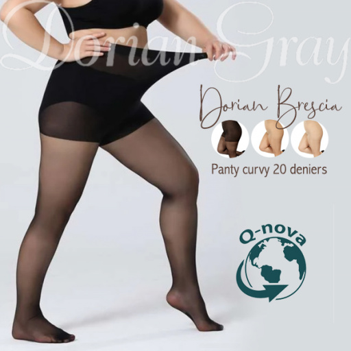 Panty Curvy Tallas grandes 20Den DORIAN BRESCIA