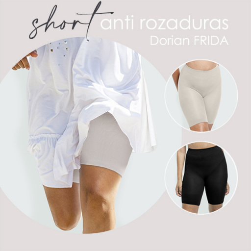 Short anti rozadura sin blonda.DORIAN FRIDA