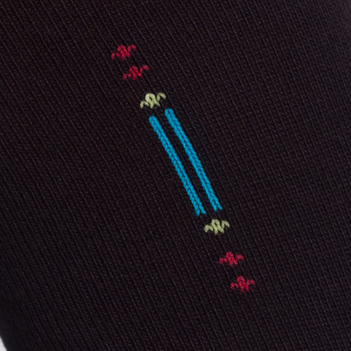 Calcetín de caballero algodón.Diseño vertical.DORIAN 5647-1