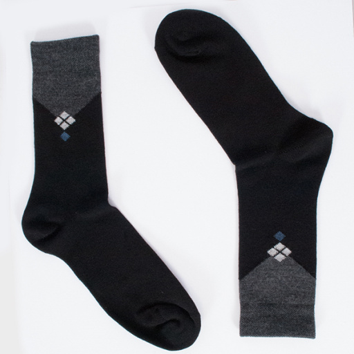 Calcetín de caballero acrílico Rombo. DORIAN 5376-1