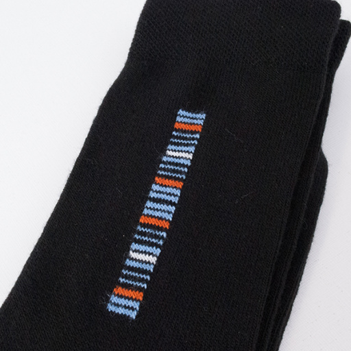 Calcetín de caballero acrílico Rectángulos en vertical. DORIAN 5378-1