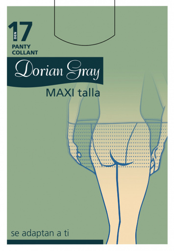 Panty espuma Tallas grandes 17 Den Extratalla.DORIAN MAXI