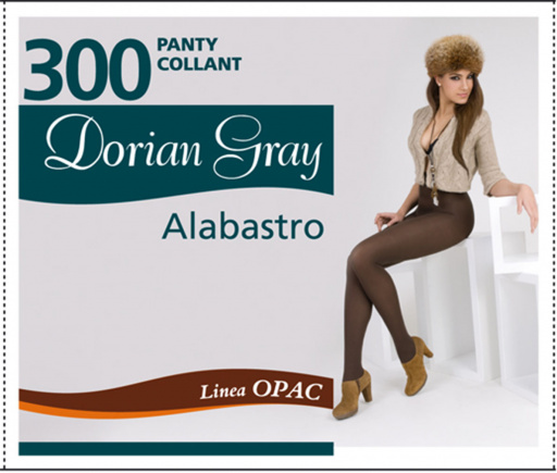 Panty de mujer Opaco Térmico Super grueso .300 Den.DORIAN ALABASTRO