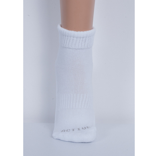 Calcetín deportivo.Algodón liso. Plantilla riza.DORIAN 2619-6