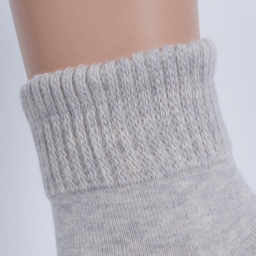 Calcetín deportivo.Algodón liso. Plantilla riza.DORIAN 2619-6