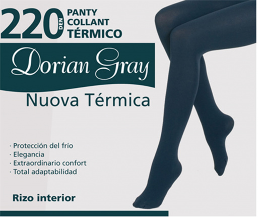 Panty 220 Den. Térmico con rizo interior.DORIAN NUOVATERMICA