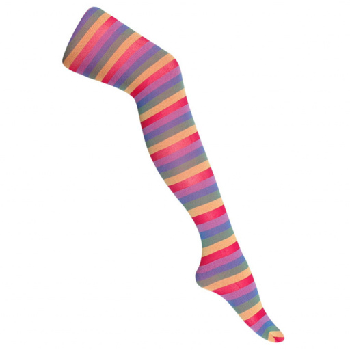 Panty listas horizontales multicolor.DORIAN INSIGNIA