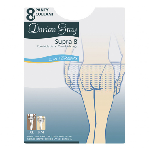 Panty Tallas grandes 8 Den DORIAN SUPRA-8