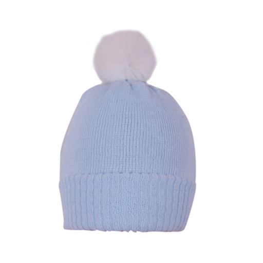 Gorro 0-2 años con pompón.DORIAN 4401-7