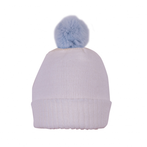 Gorro 0-2 años con pompón.DORIAN 4401-7