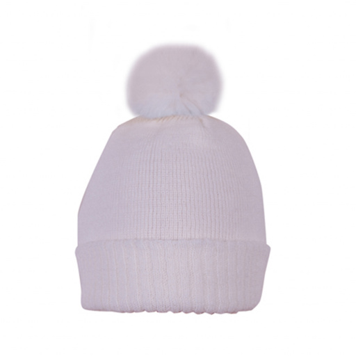 Gorro 0-2 años con pompón.DORIAN 4401-7