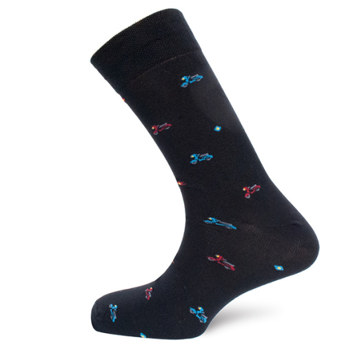 Calcetín de caballero Algodón Motos. DORIAN 5391-1