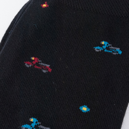 Calcetín de caballero Algodón Motos. DORIAN 5391-1