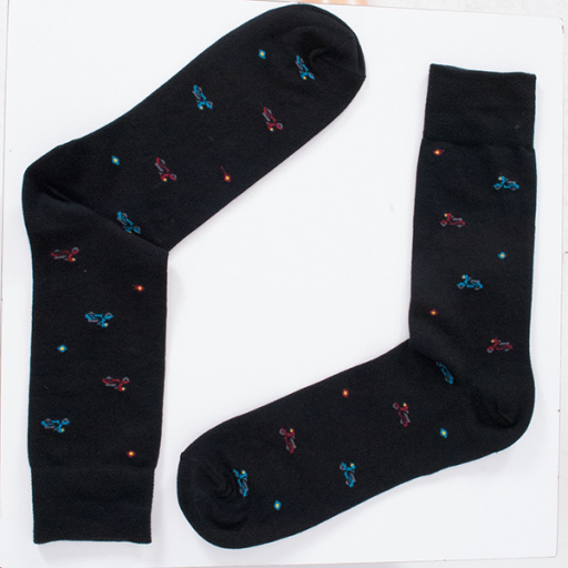 Calcetín de caballero Algodón Motos. DORIAN 5391-1