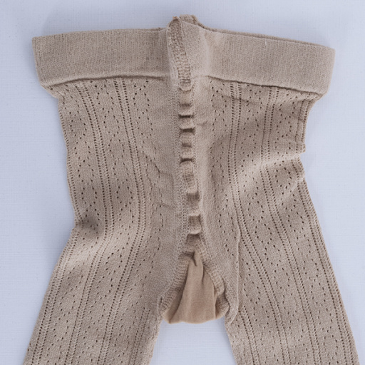 Panty niña poliamida calada. DORIAN ANABELA