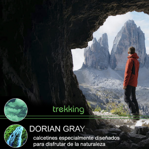 Calcetín hombre. Lana gruesa.Trekking. DORIAN 5067-1