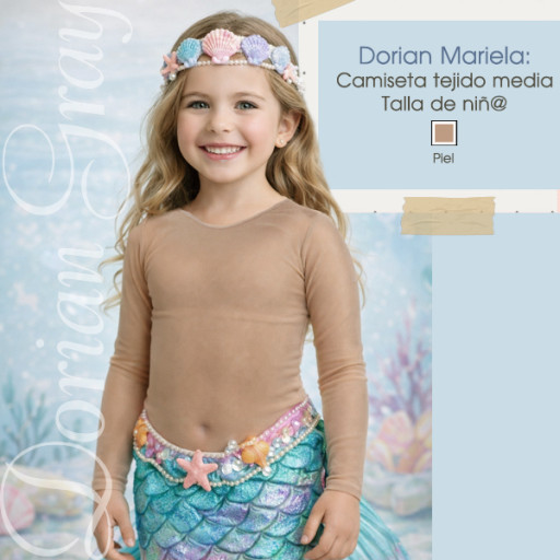 Camiseta tejido media segunda piel. DORIAN MARIELA