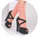 Calcetines algodón perlé mujer. Surtido 4 modelos. DORIAN 6594-2