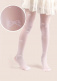 Panty niña fibra fantasía de red con lacitos. DORIAN MELODY