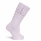 Calcetines altos algodón lisos con pompón hilos. DORIAN 3061-3