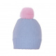 Gorro 0-2 años con pompón.DORIAN 4401-7