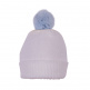 Gorro 0-2 años con pompón.DORIAN 4401-7