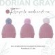 Gorro 0-2 años con pompón.DORIAN 4401-7